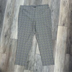 Gray Plaid Pants